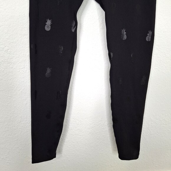 Beyond Yoga High Waisted Pineapple Leggings Sz S Neutral Athleisure Workout Gym - Picture 5 of 15